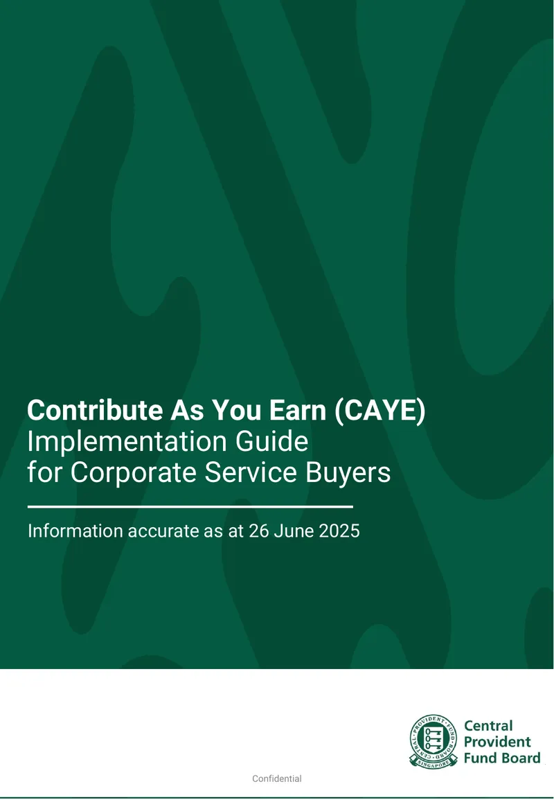 Contribute As You Earn Implementation Guide