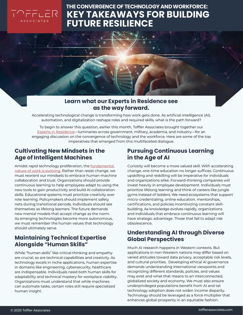 Convergence of Technology and Workforce Insights