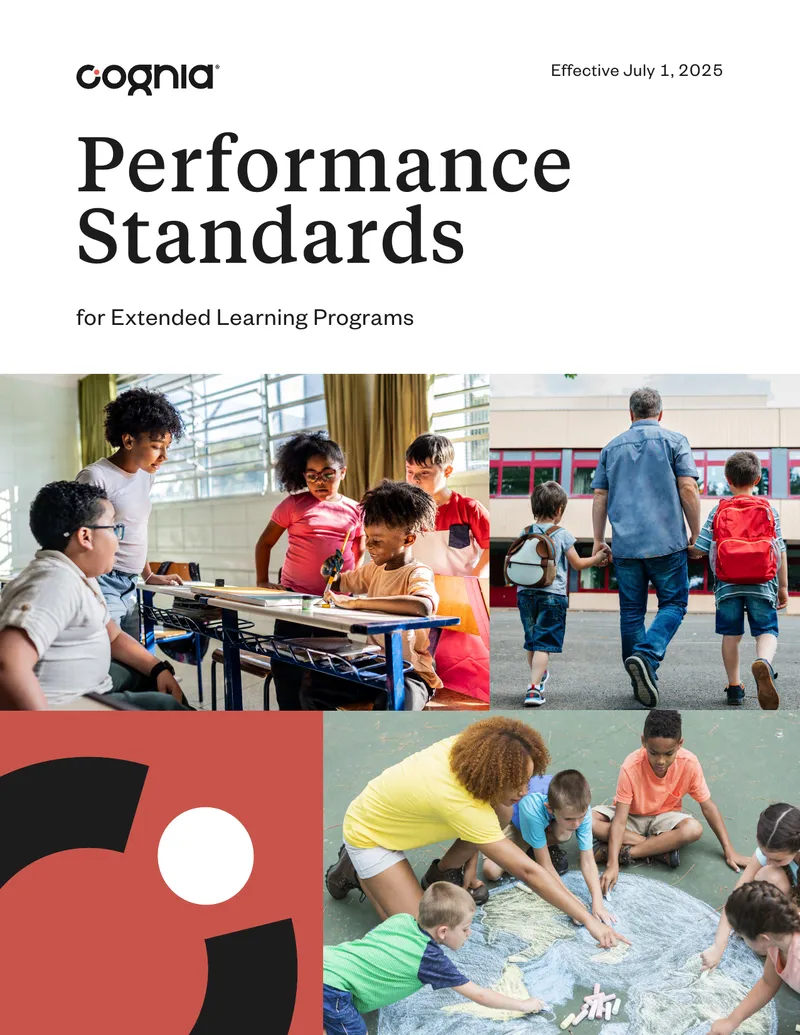 Performance Standards for Extended Learning Programs