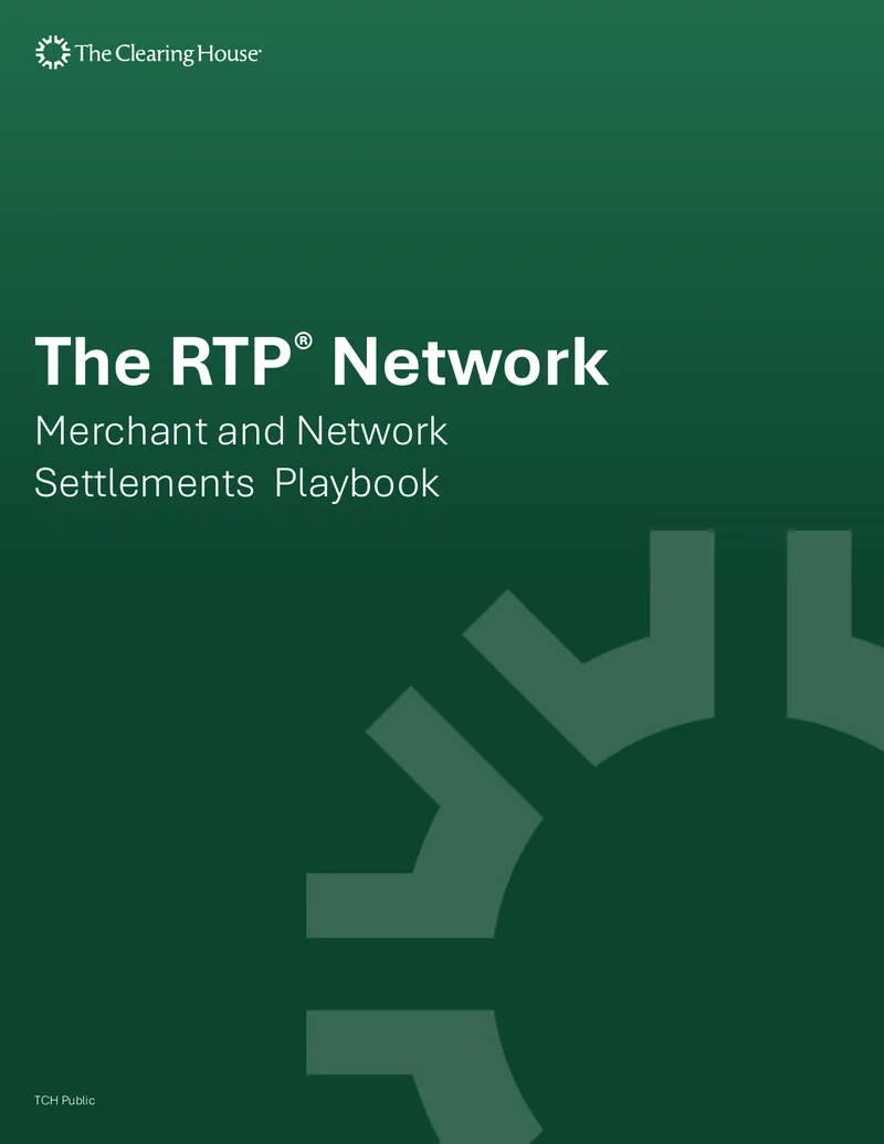 Merchant and Network Settlements Playbook for RTP Network