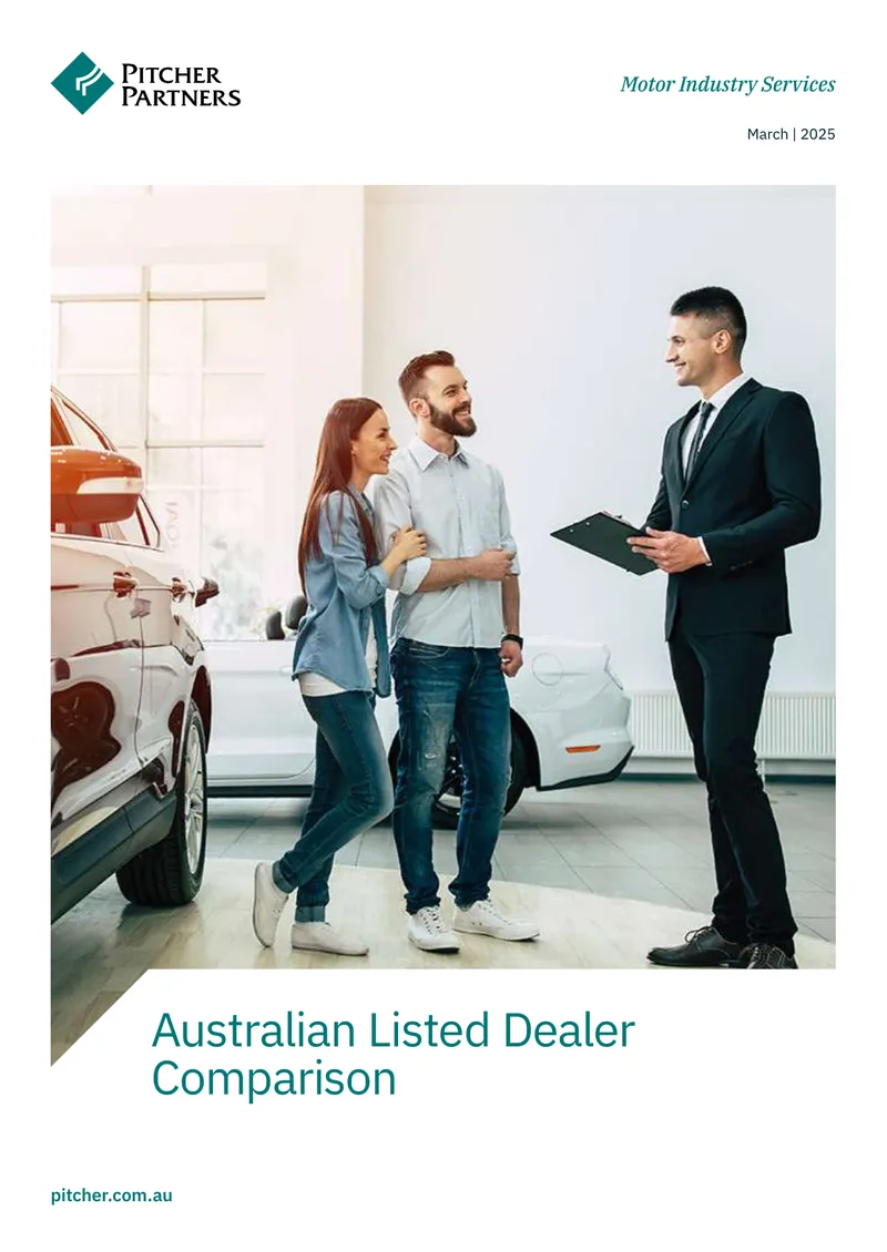 Australian Listed Dealer Comparison Report