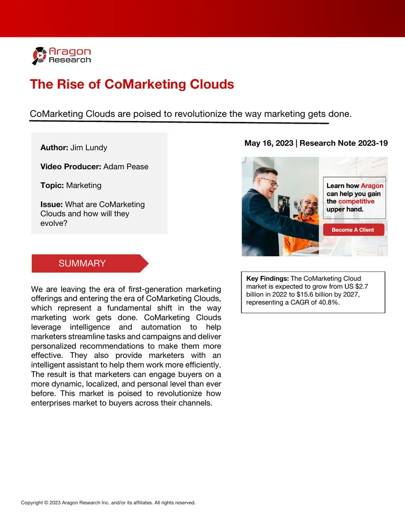 CoMarketing Clouds Market Growth and Impact