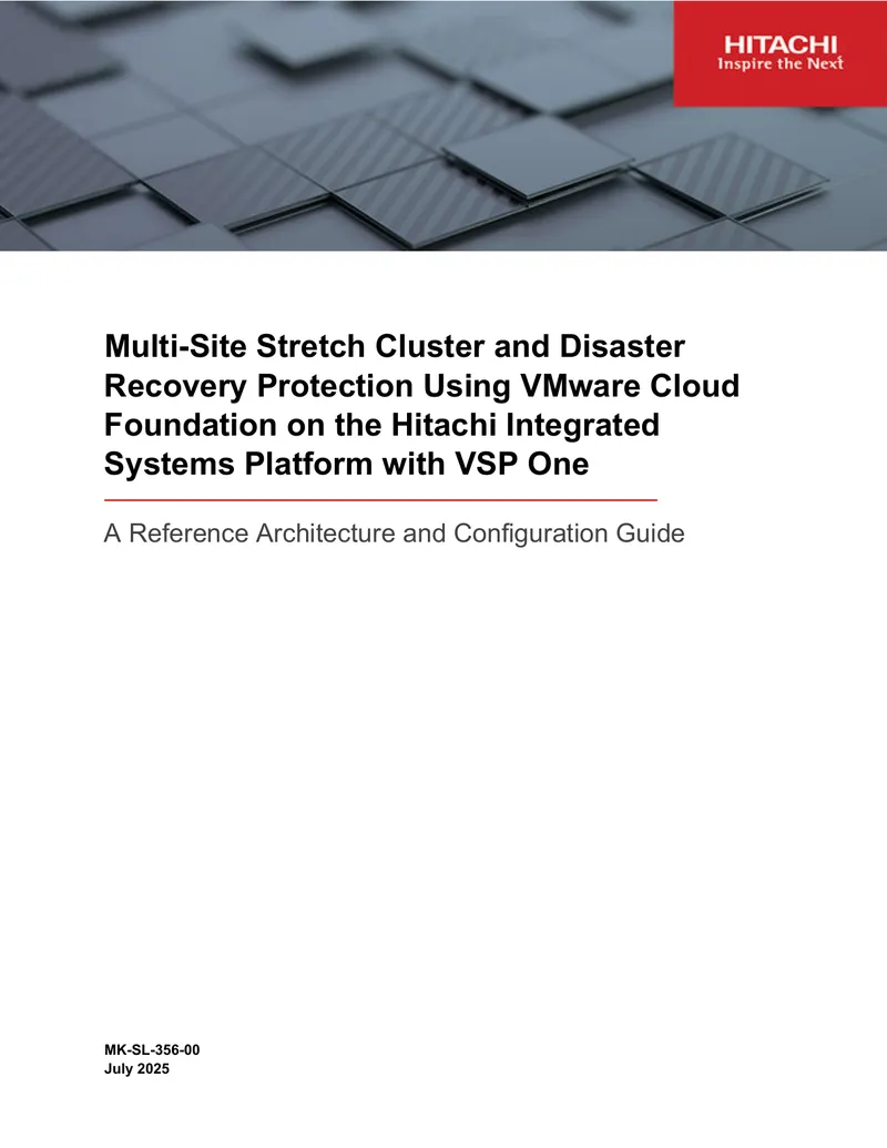Multi-Site Disaster Recovery with VMware Cloud Foundation