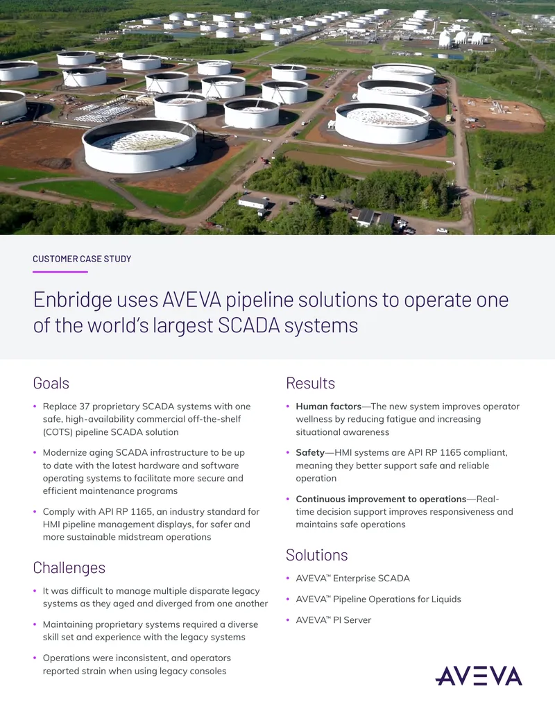 Enbridge SCADA System Replacement Case Study