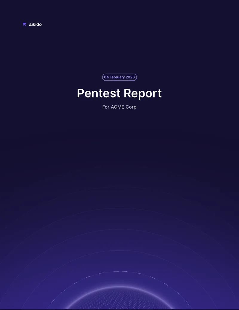 Penetration Test Report for ACME Corp