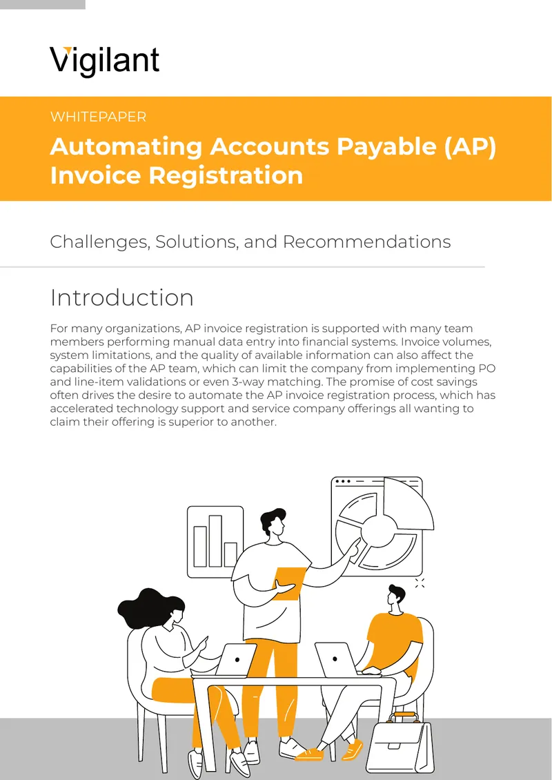 Automating Accounts Payable Invoice Registration