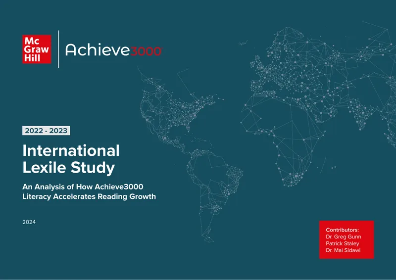 International Lexile Study Analysis of Achieve3000 Literacy