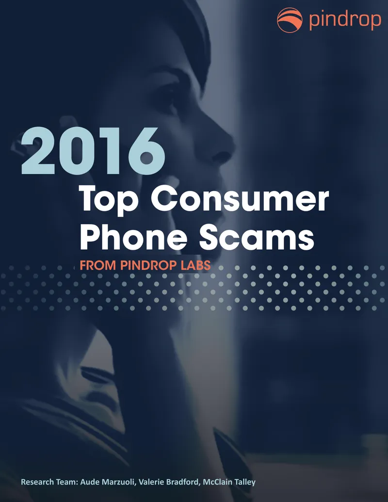 Analysis of Top Consumer Phone Scams in 2016
