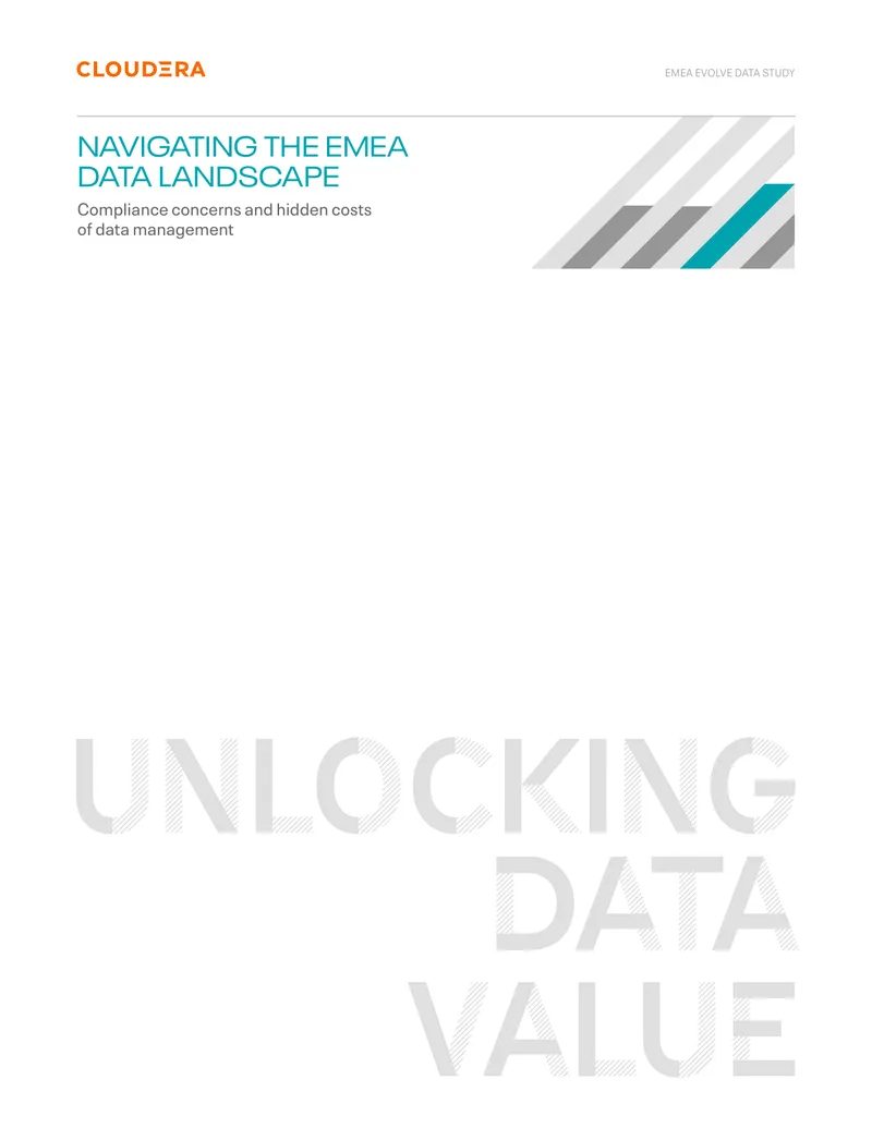 EMEA Evolve Data Study on Compliance and Data Management