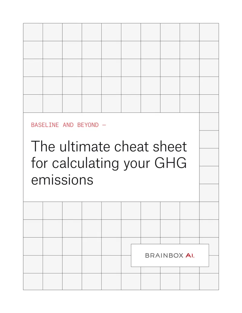 Guide for Calculating Greenhouse Gas Emissions