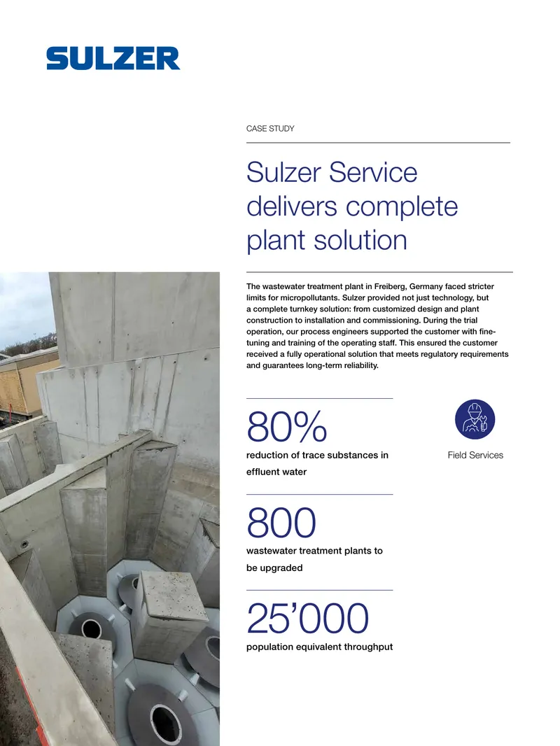 Wastewater Treatment Plant Upgrade Case Study