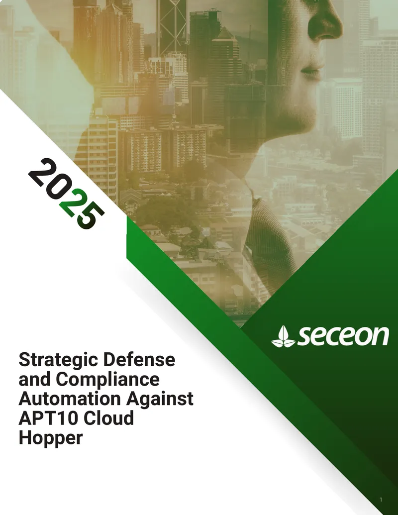 Strategic Defense and Compliance Automation Against APT10 Cloud Hopper