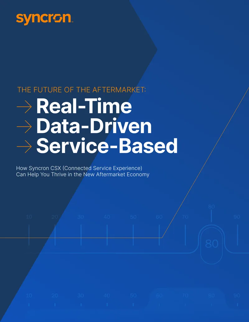 Connected Service Experience in Aftermarket Operations
