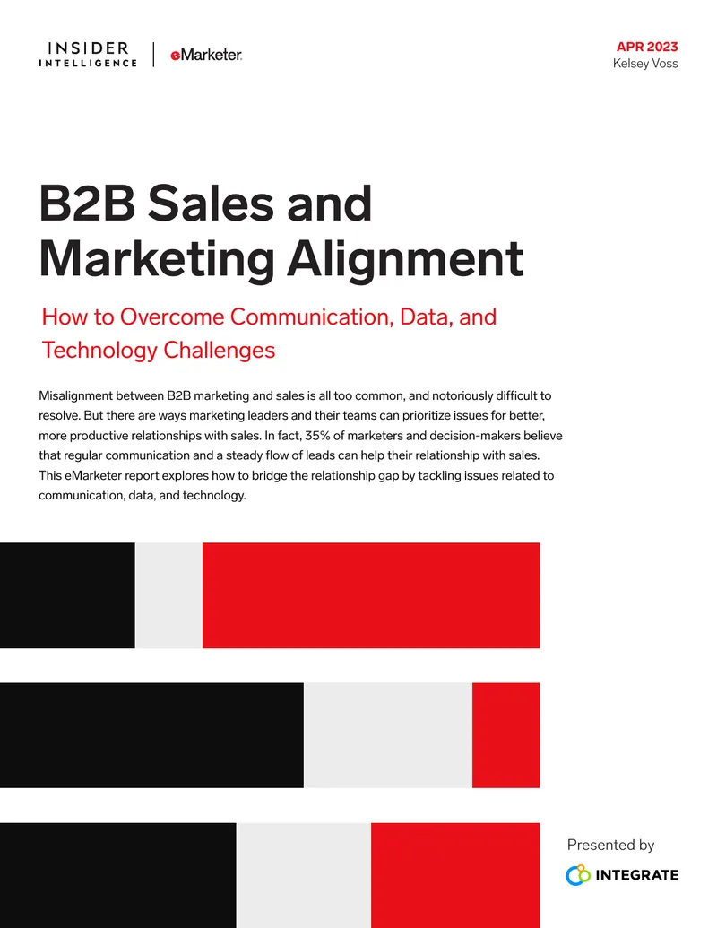 B2B Sales and Marketing Alignment Strategies
