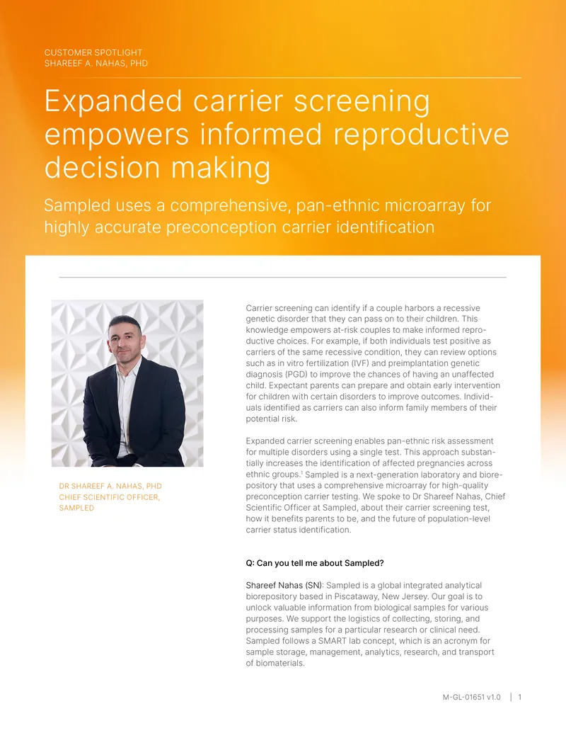 Carrier Screening and Genetic Testing Insights