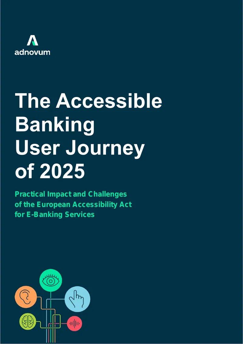 Accessible Banking User Journey and EAA Challenges