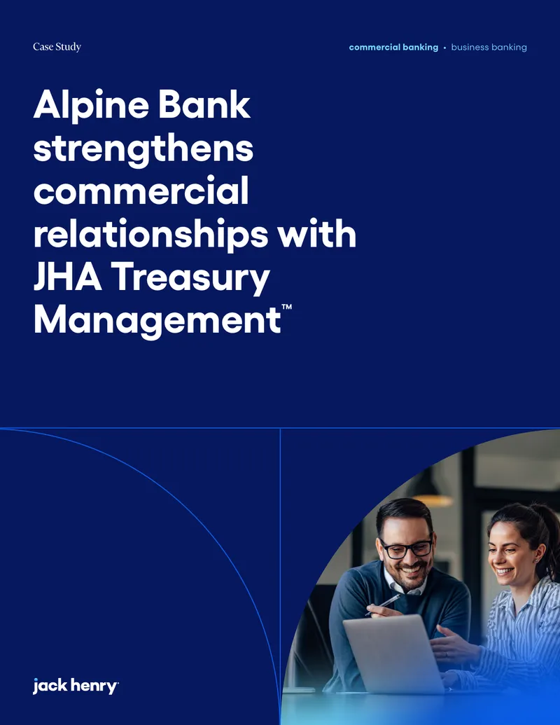 Alpine Bank and JHA Treasury Management Case Study