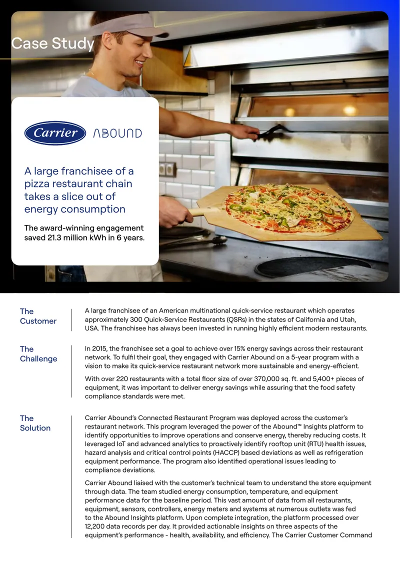 Energy Efficiency Improvement Case Study