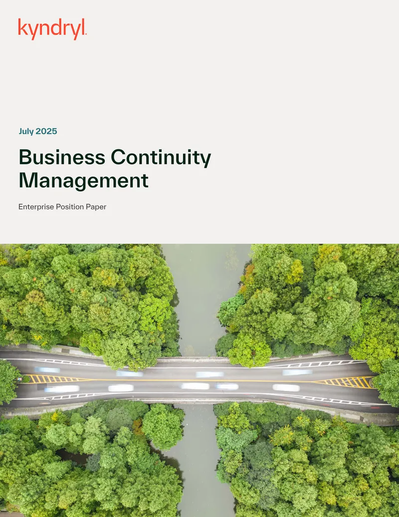 Kyndryl Business Continuity Management Framework