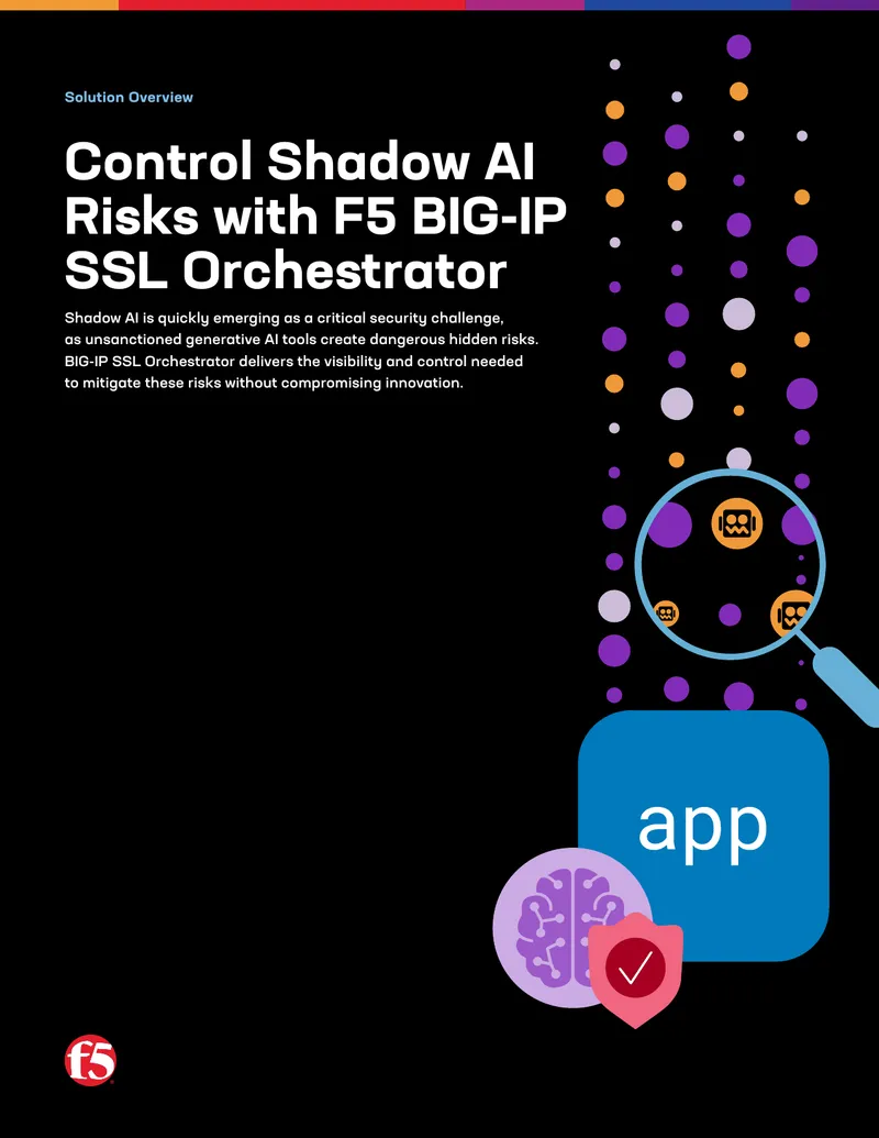 Managing Shadow AI Risks with F5 BIG-IP SSL Orchestrator