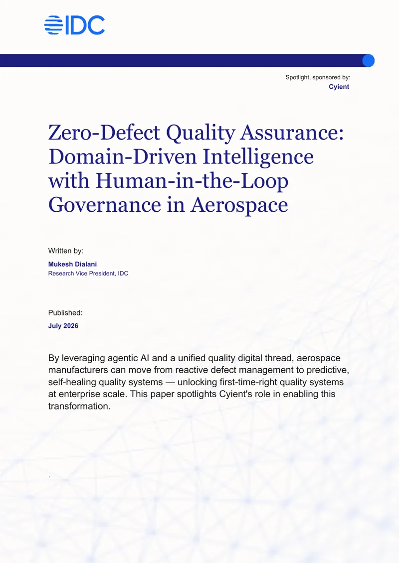 Zero-Defect Quality Assurance in Aerospace