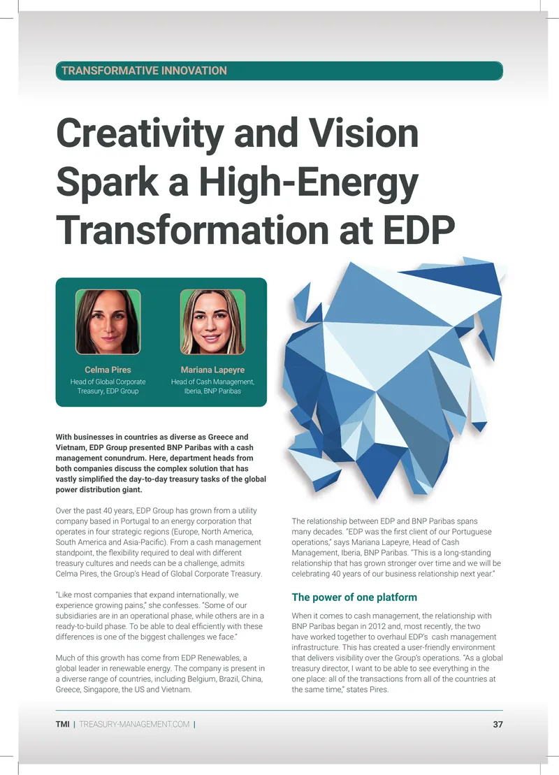 Cash Management Overhaul at EDP Group