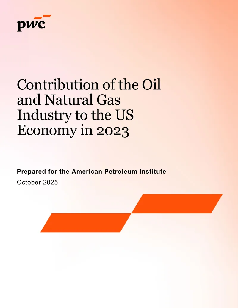 Economic Contribution of the Oil and Natural Gas Industry in 2023