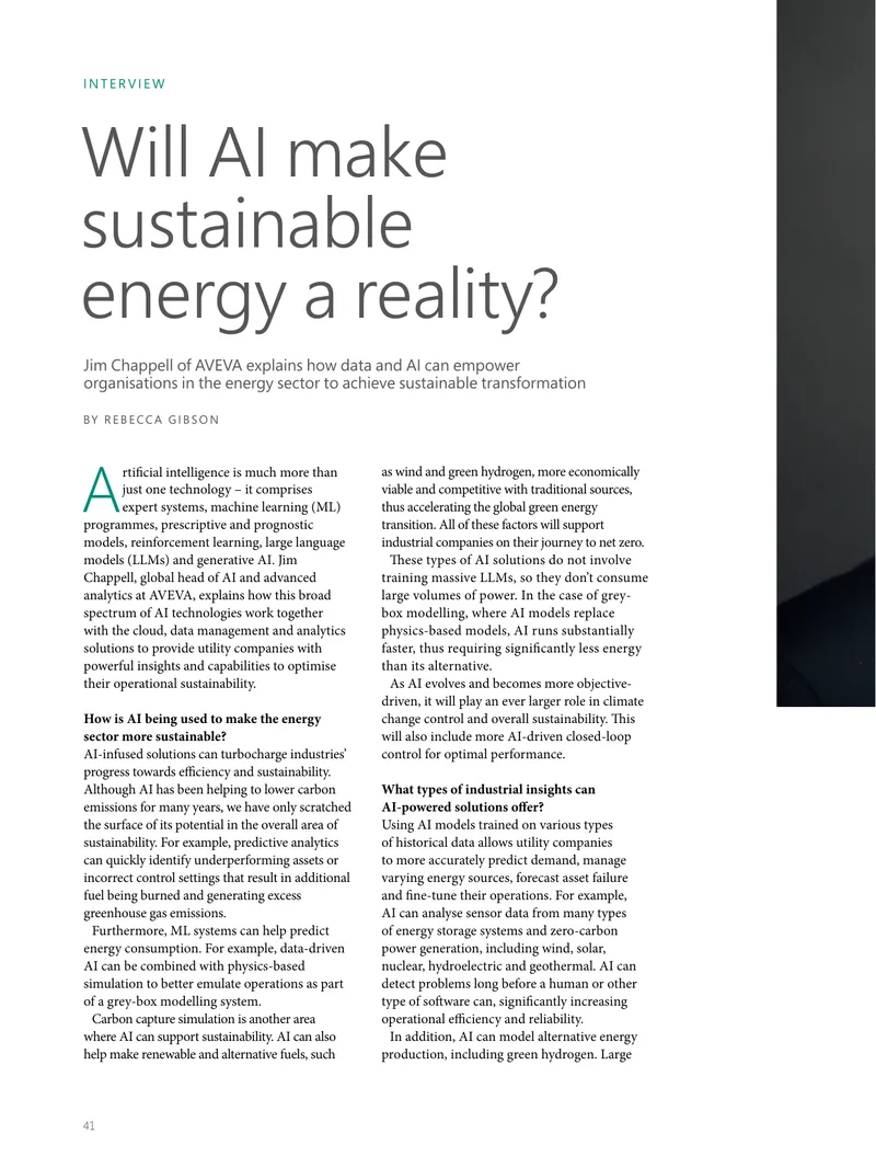 AI Technologies in Energy Sector Sustainability