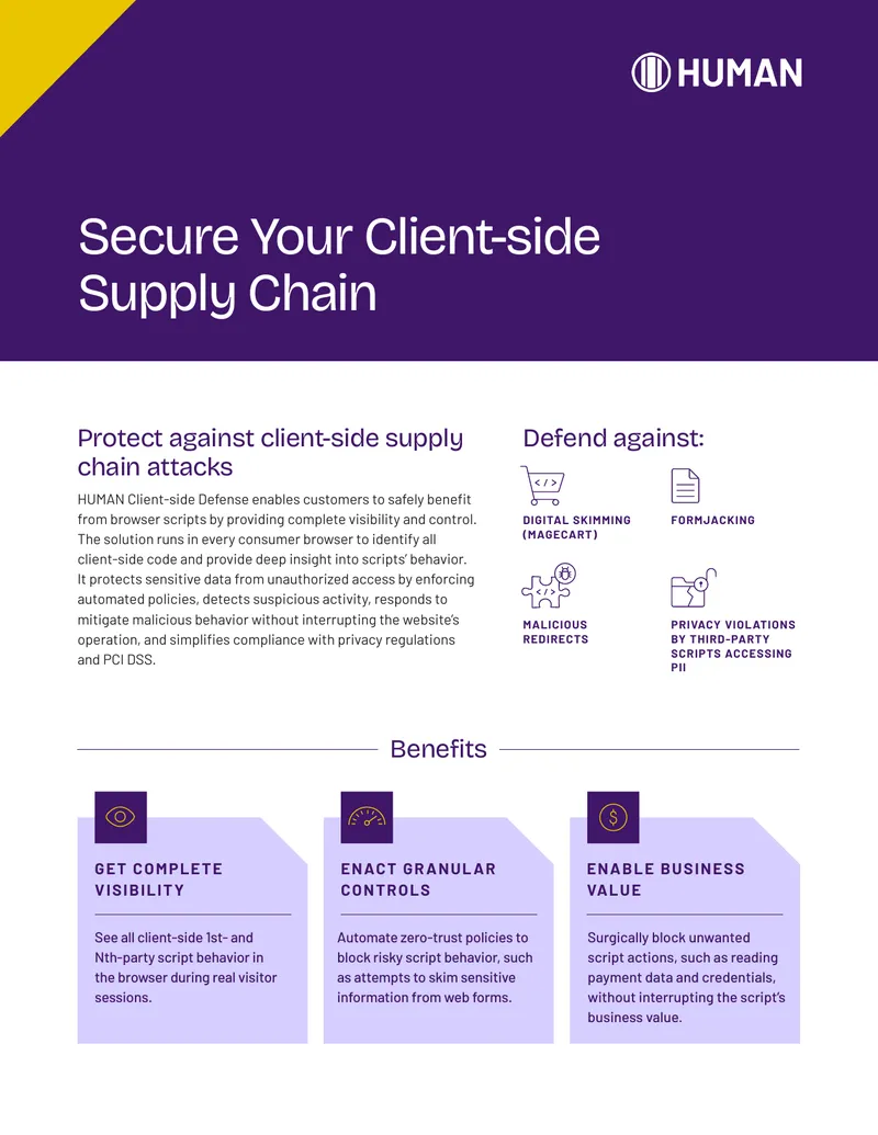 Client-Side Defense Against Supply Chain Attacks