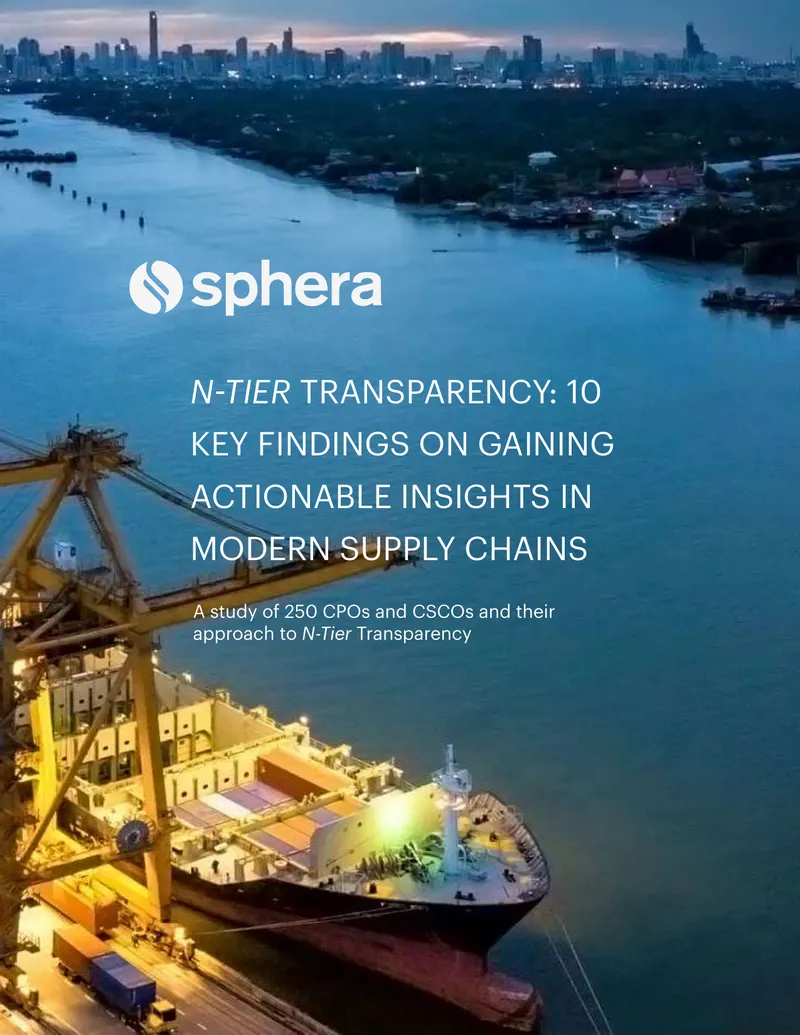 N-Tier Transparency Study on Supply Chain Insights