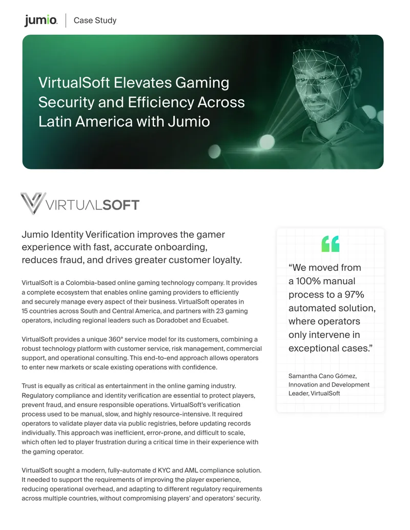 VirtualSoft Gaming Security Enhancement Case Study