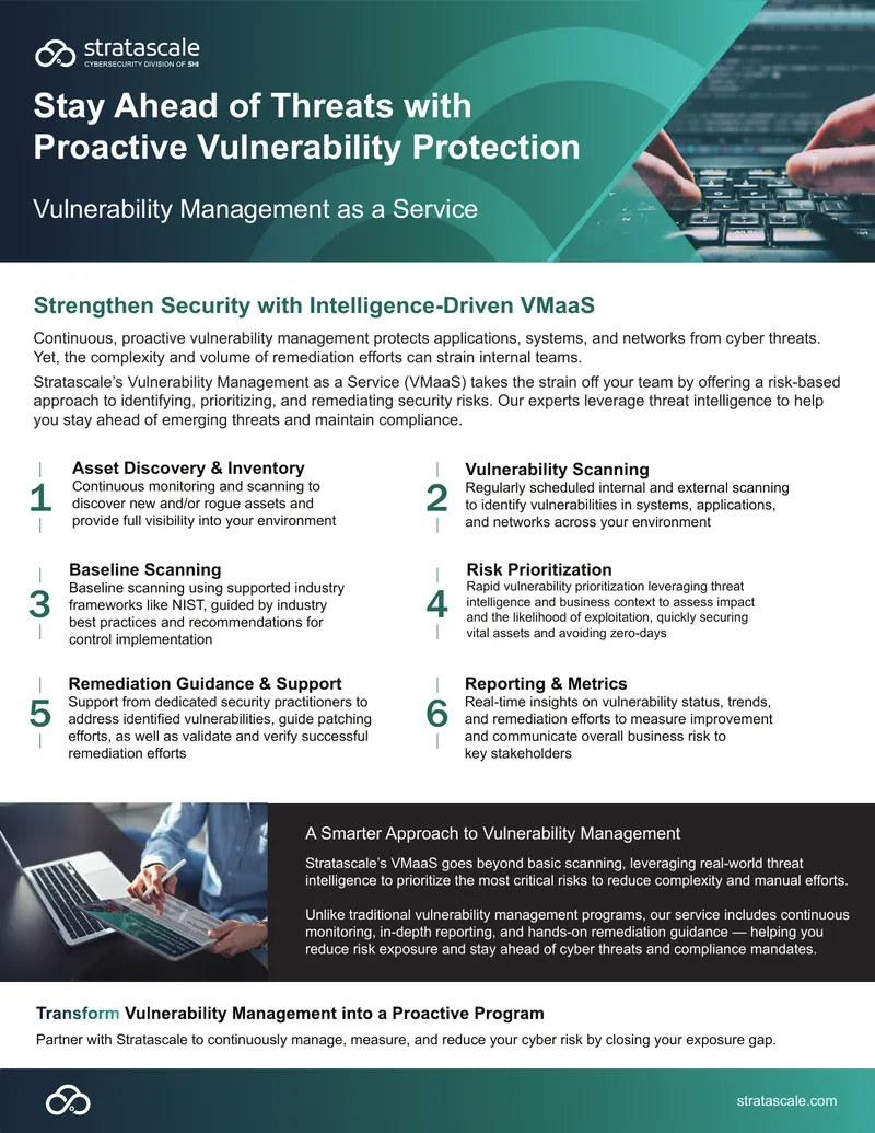 Intelligence-Driven Vulnerability Management as a Service