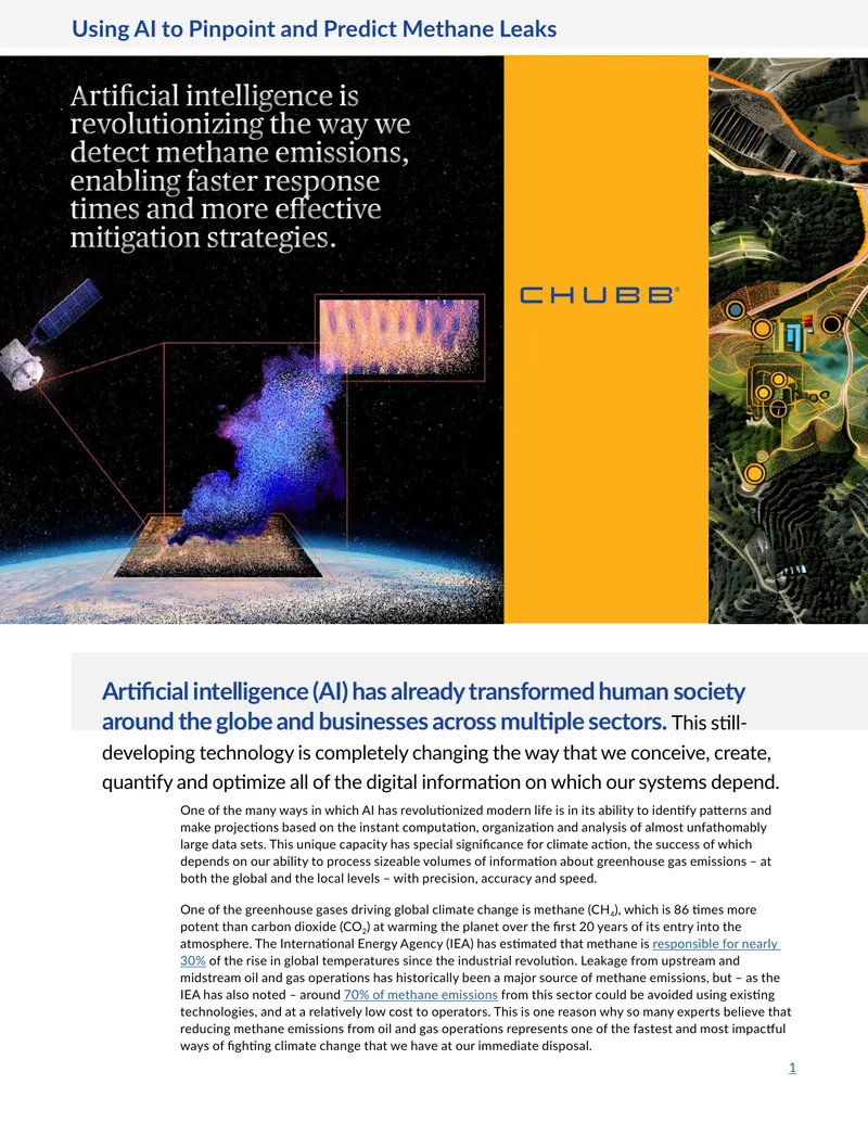 AI Applications for Methane Leak Detection
