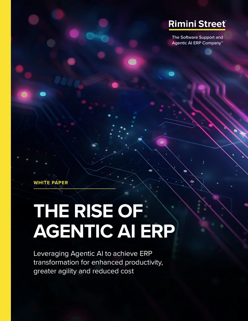 Agentic AI ERP Transformation White Paper