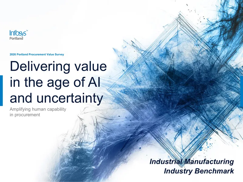 2026 Portland Procurement Value Survey for Industrial Manufacturing