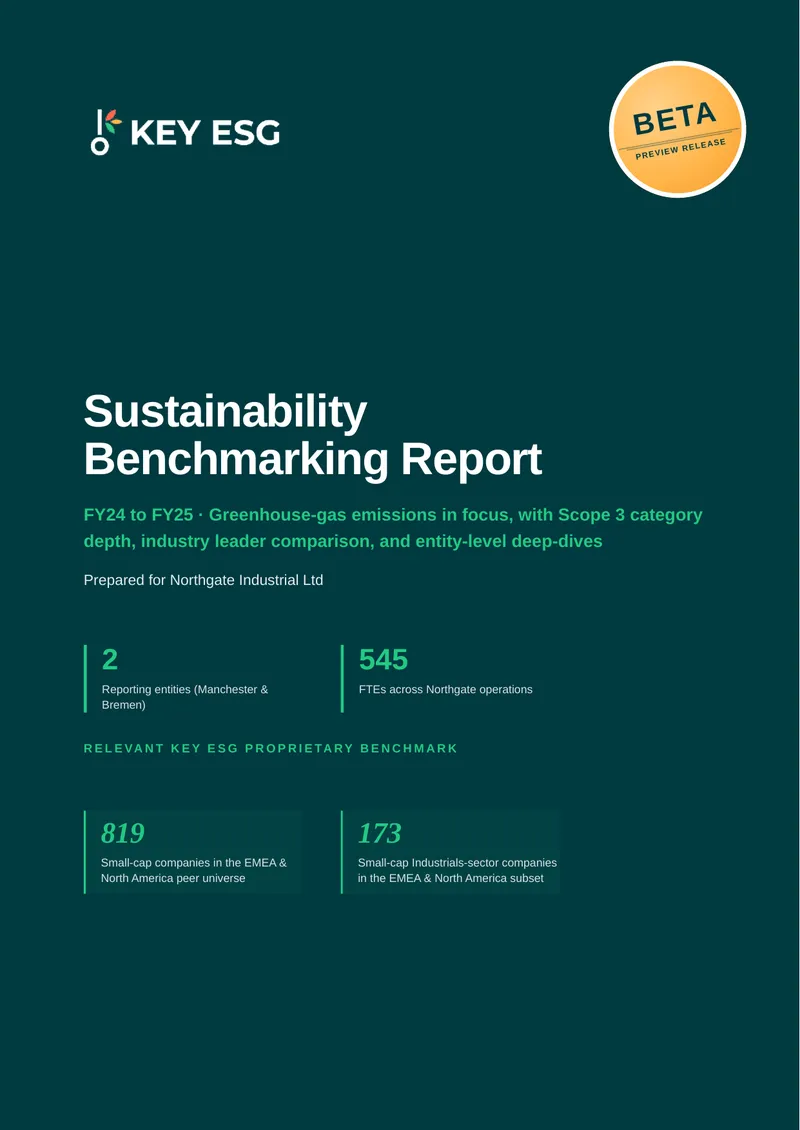 Northgate Industrial Ltd ESG Benchmarking Report FY24 to FY25