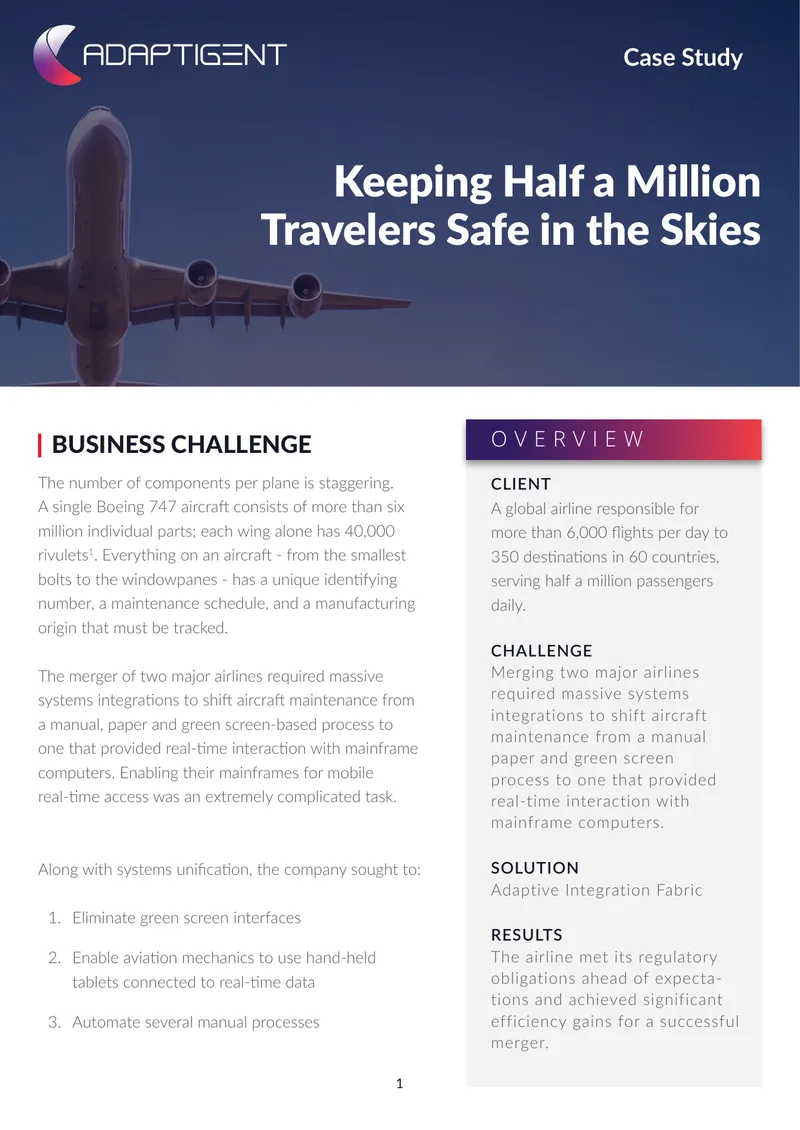 Airline Systems Integration Case Study