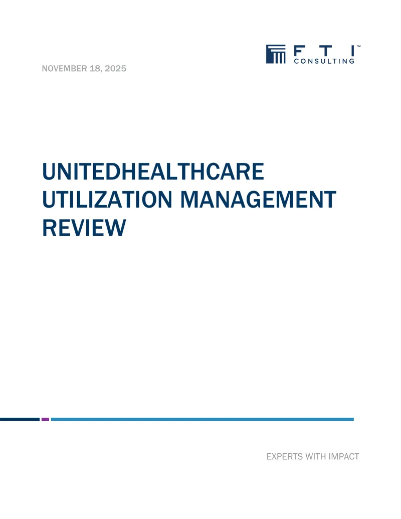 UnitedHealthcare Utilization Management Review