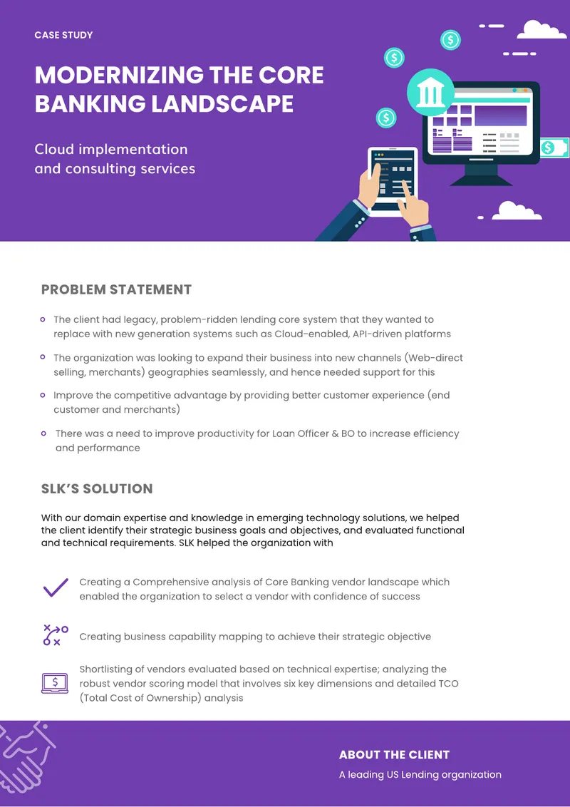 Cloud Implementation and Consulting Services Case Study