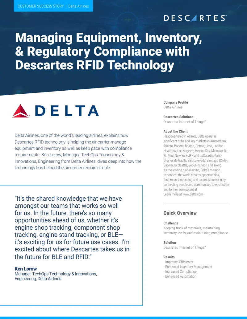 Managing Equipment and Inventory with RFID Technology
