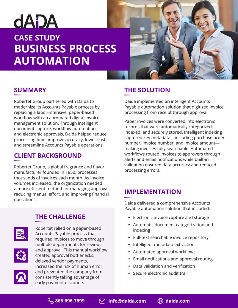 Accounts Payable Automation Case Study
