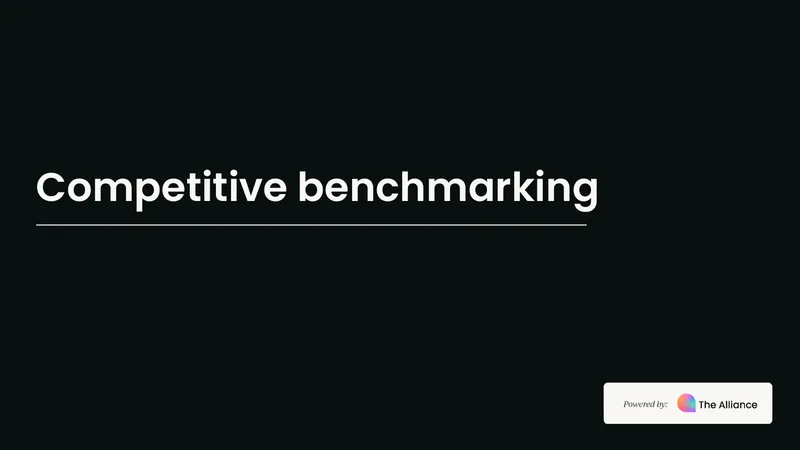 Competitive Benchmarking Process and Methodologies preview page 1