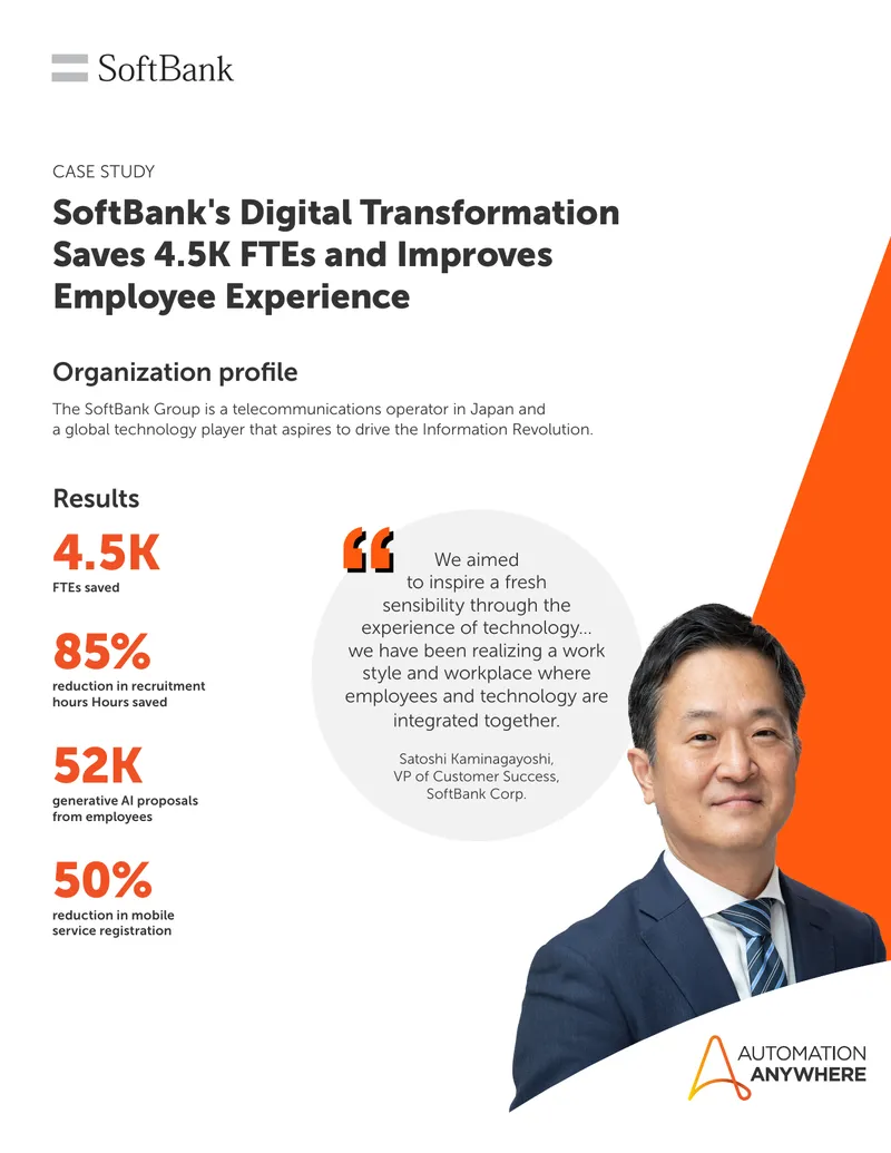 SoftBank's Digital Transformation Case Study
