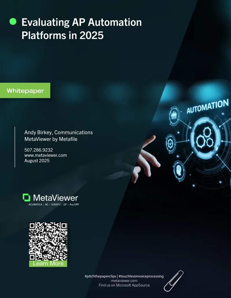 Evaluating AP Automation Platforms in 2025