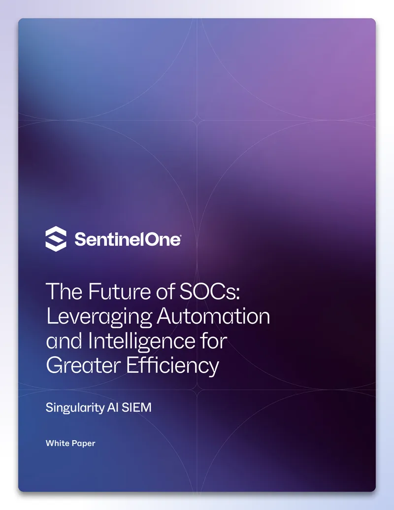 Future of Security Operations Centers and Automation