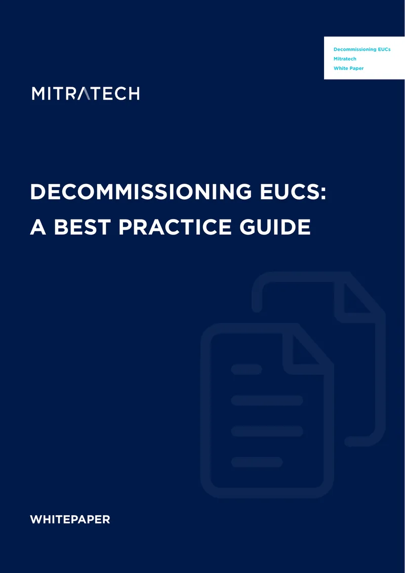 Decommissioning End User Computing Applications Best Practice Guide