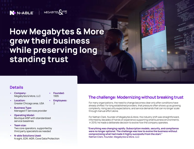 Megabytes & More Business Evolution Case Study