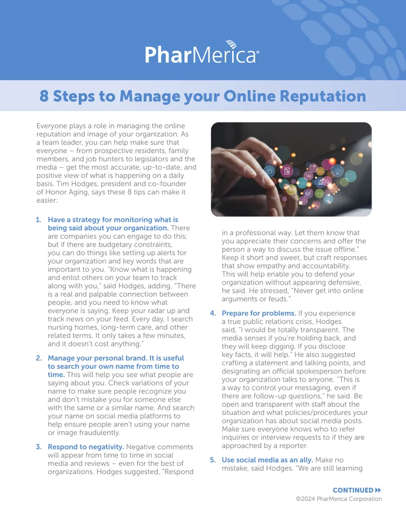 8 Steps to Manage Your Online Reputation