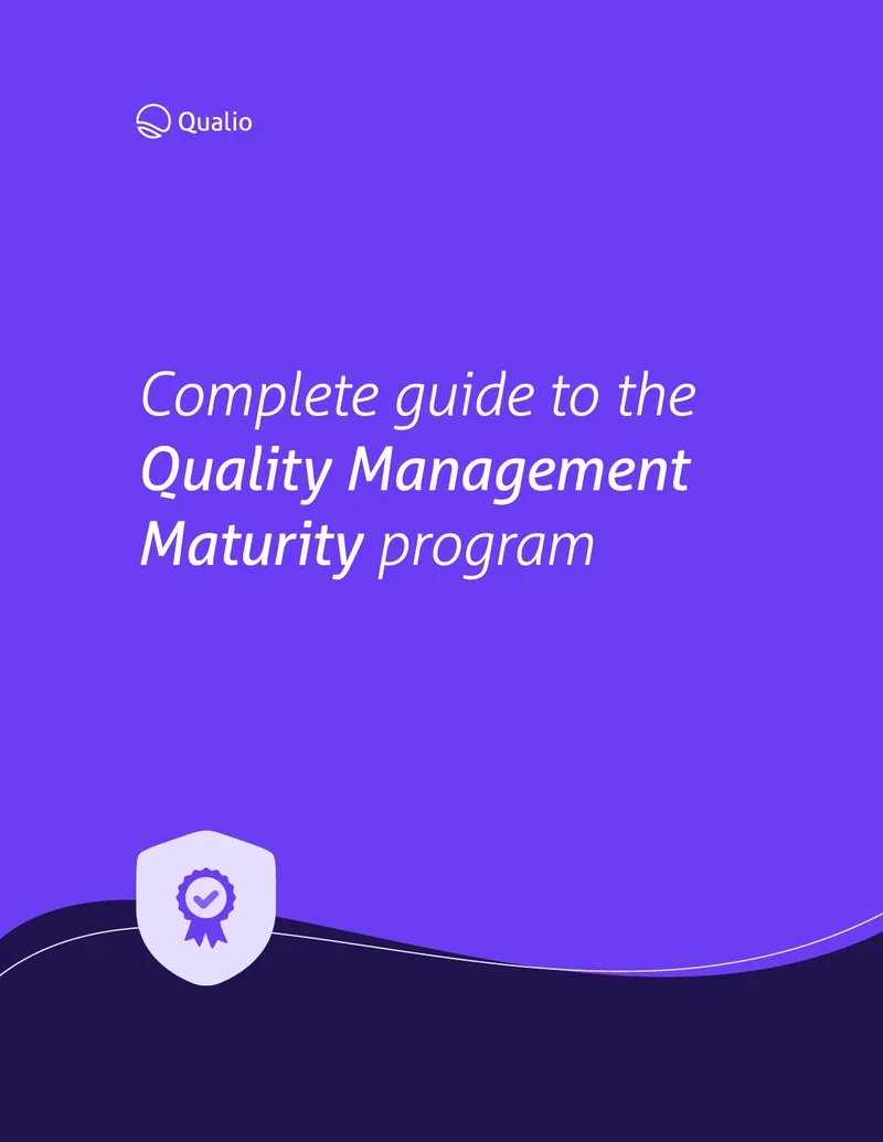 Complete Guide to Quality Management Maturity Program