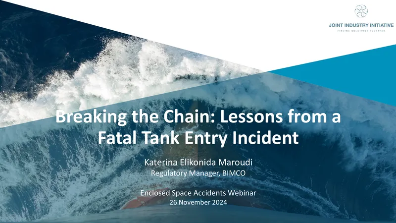 Lessons from a Fatal Tank Entry Incident